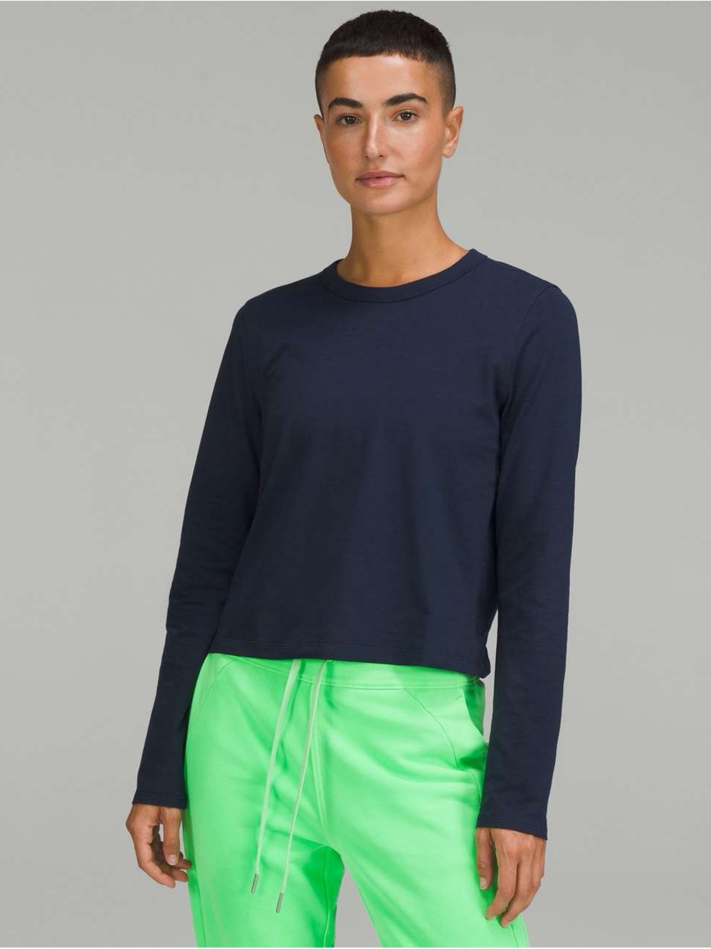 Lululemon Classic-Fit Cotton-Blend Long Sleeve Shirt